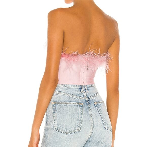 NWT - Superdown Ramona Bustier in Blush - Size S - Picture 2 of 5
